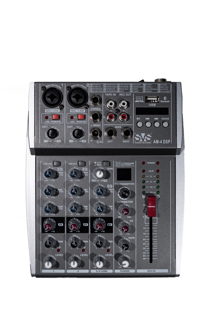 SVS Audiotechnik mixers AM-4 DSP Аналоговый микшерный пульт, 4-канала в Орловской области