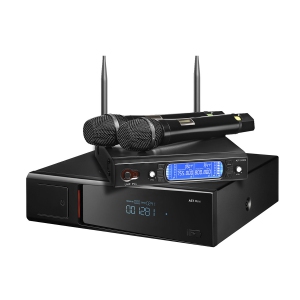 Караоке-комплект Для дома AST Mini (AST-25B) + Вокальная радиосистема AST-922M (2 микрофона на одной базе)